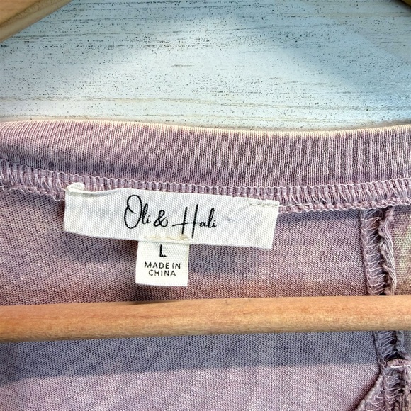 Oli & Hali Boho Oversized Patchwork Cotton Dress Raw Seam Lagenlook L - Picture 12 of 13